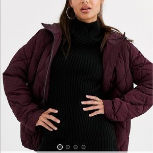 NWT ASOS puffer coat